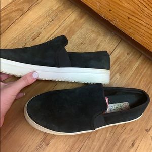 Steve Madden Black Platform Sneaker